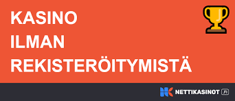 Rahapelit ilman rekisteröintiä – nopeasti ja helposti