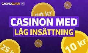 Casino Låg Insättning Maximera Din Spelupplevelse